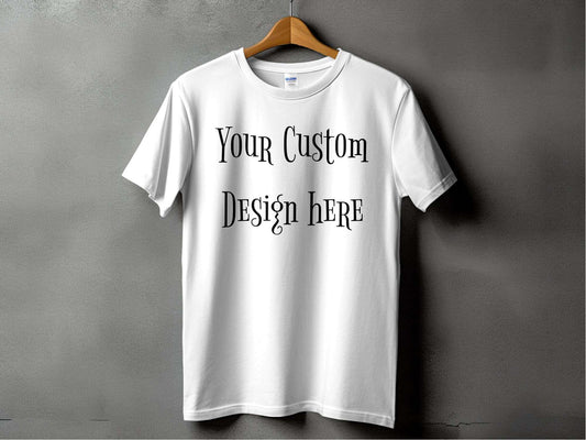 High-quality custom t-shirt with edgy, distressed graphics, ideal for individuals seeking bold self-expression.
