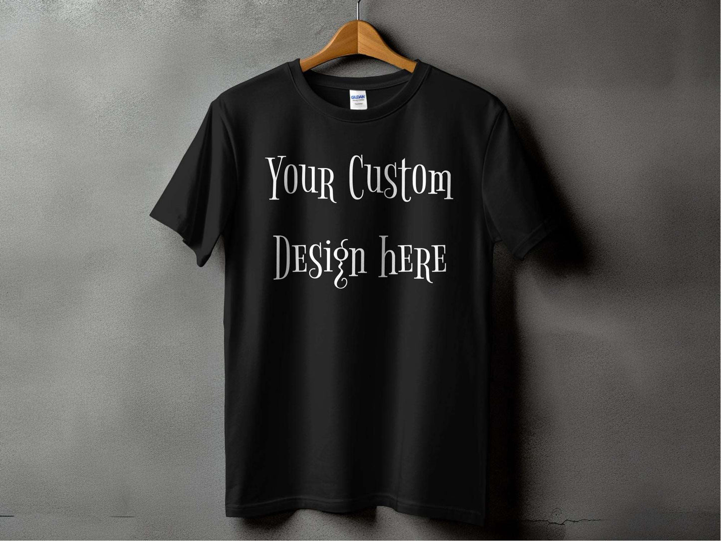 High-quality Gildan t-shirt with custom design, perfect for trendsetters and rebels.