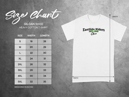EastSide Riders Ohio White Graphic T-shirt product
