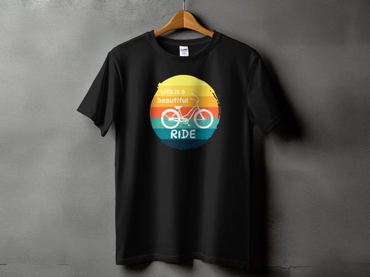Life is a beautiful ride bicycle print product type
