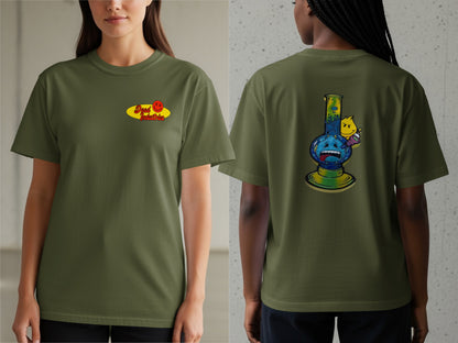 Stay Smokin Puffing Cat Graphic T-Shirt product type