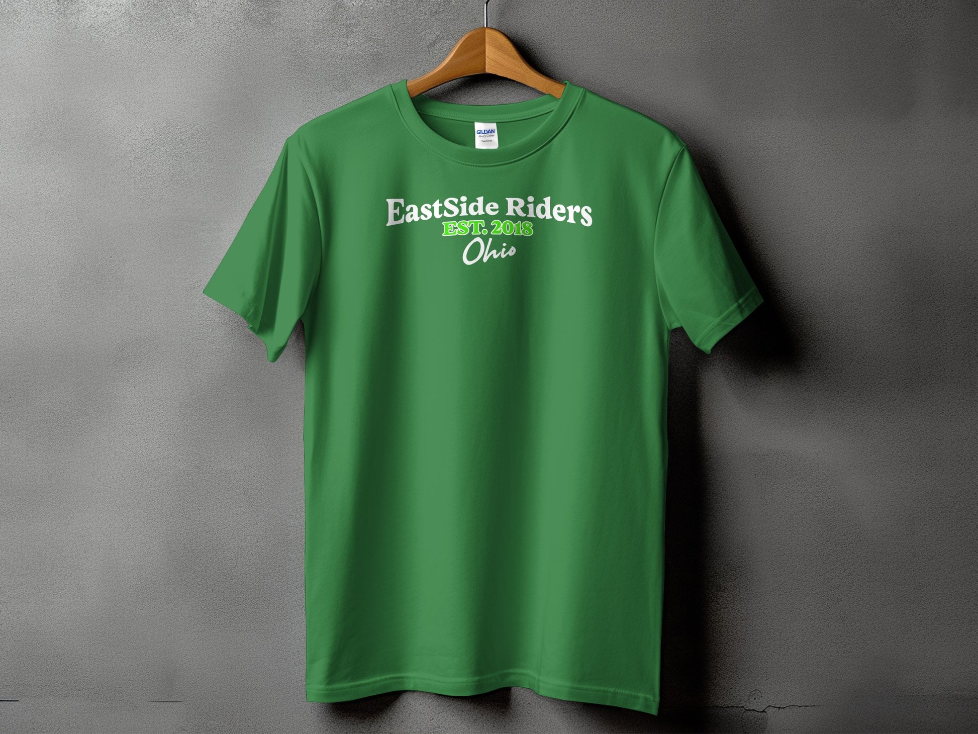 EastSide Riders EST 2008 Ohio Green Graphic T-shirt product