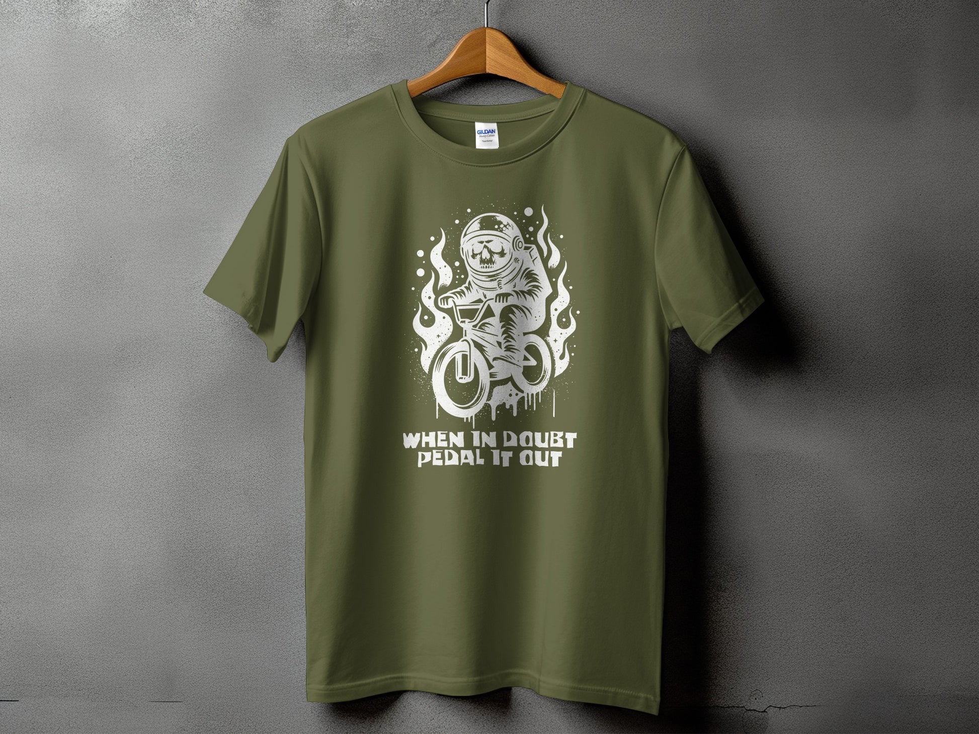 When In Doubt Pedal It Out Graphic T-Shirt product