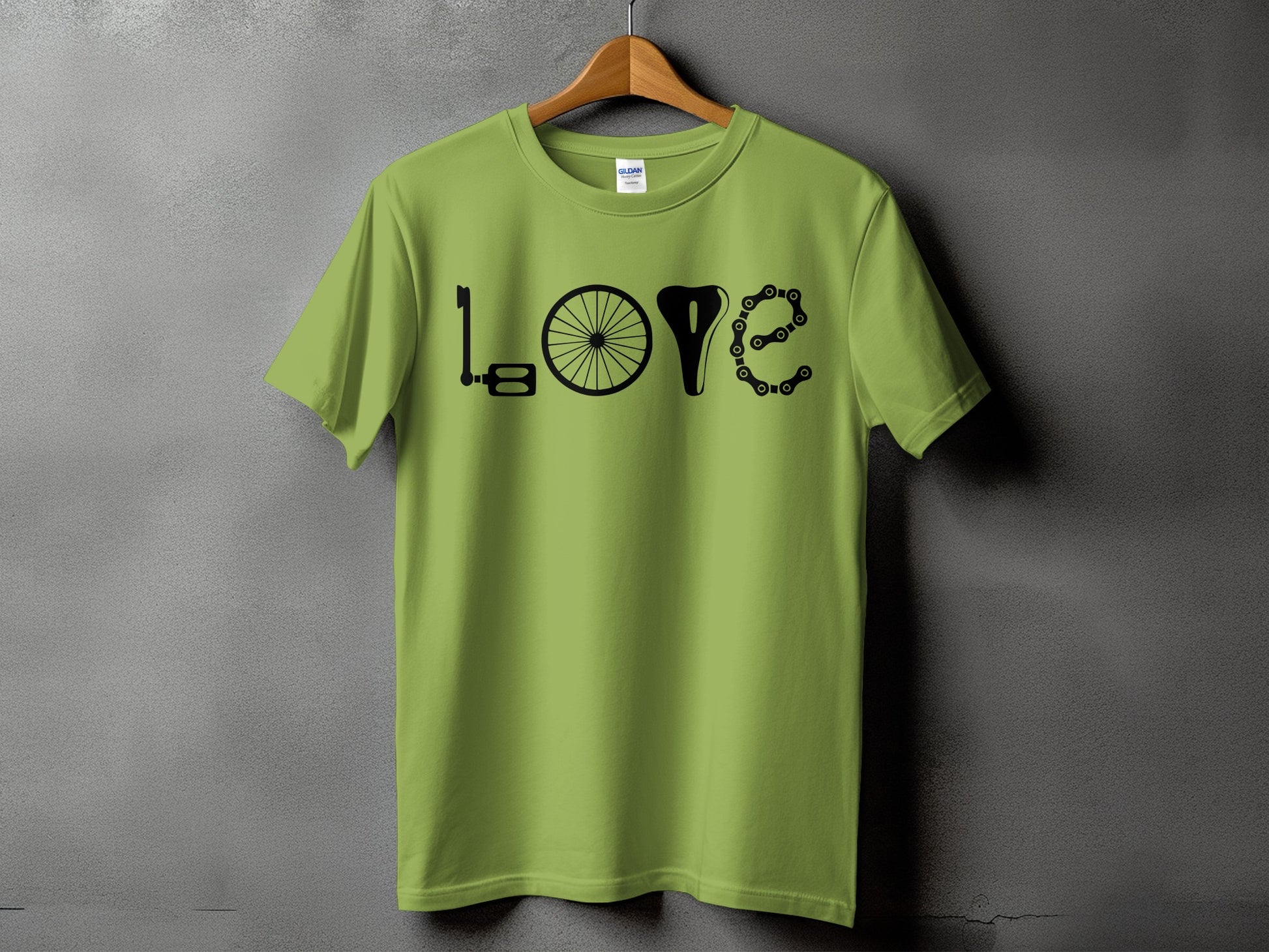 Bicycle Love Graphic Design Men's T-Shirt product type