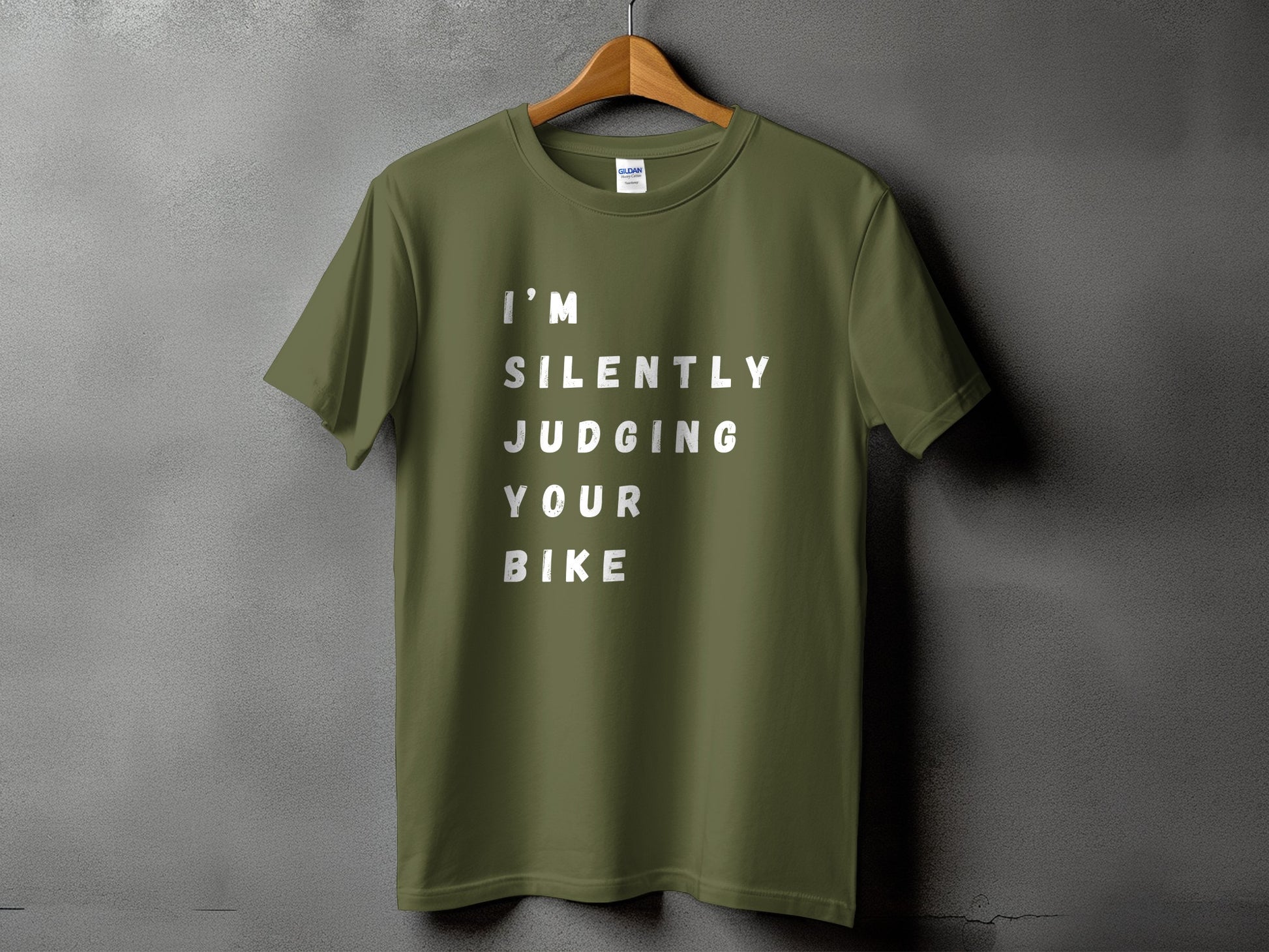 I'm Silently Judging Your Bike T-shirt product