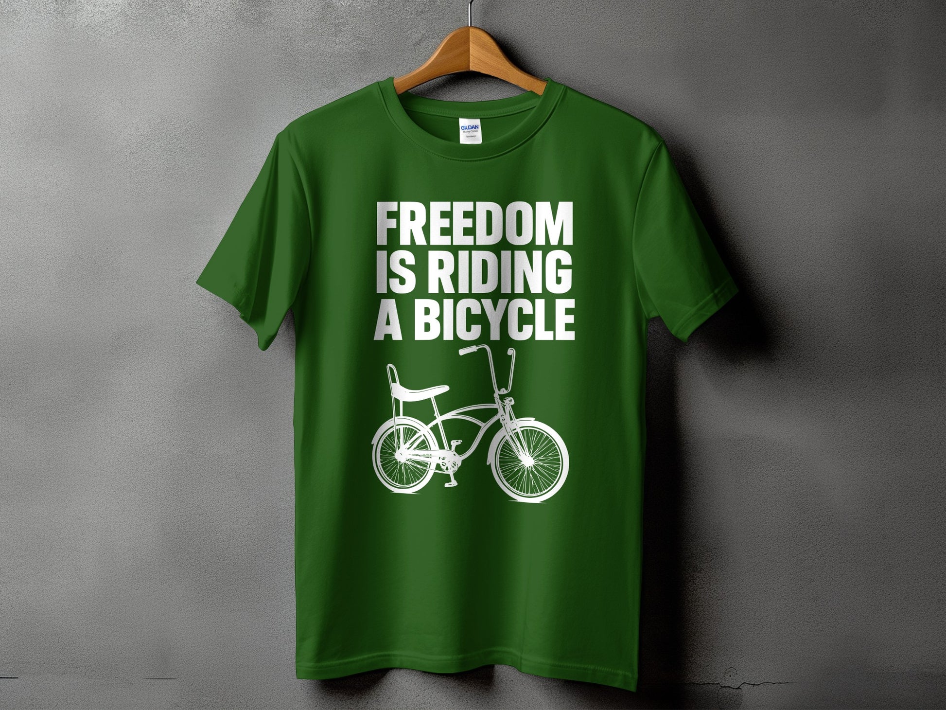Freedom Is Riding A Bicycle T Shirt product