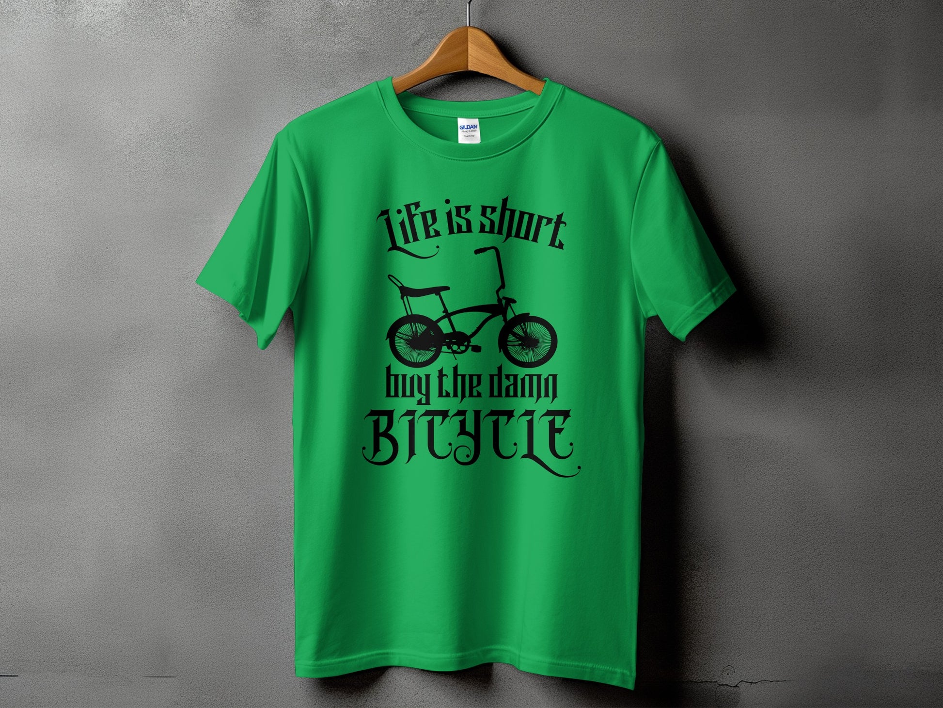 Life is Short Buy The Damn Bicycle T-Shirt Product