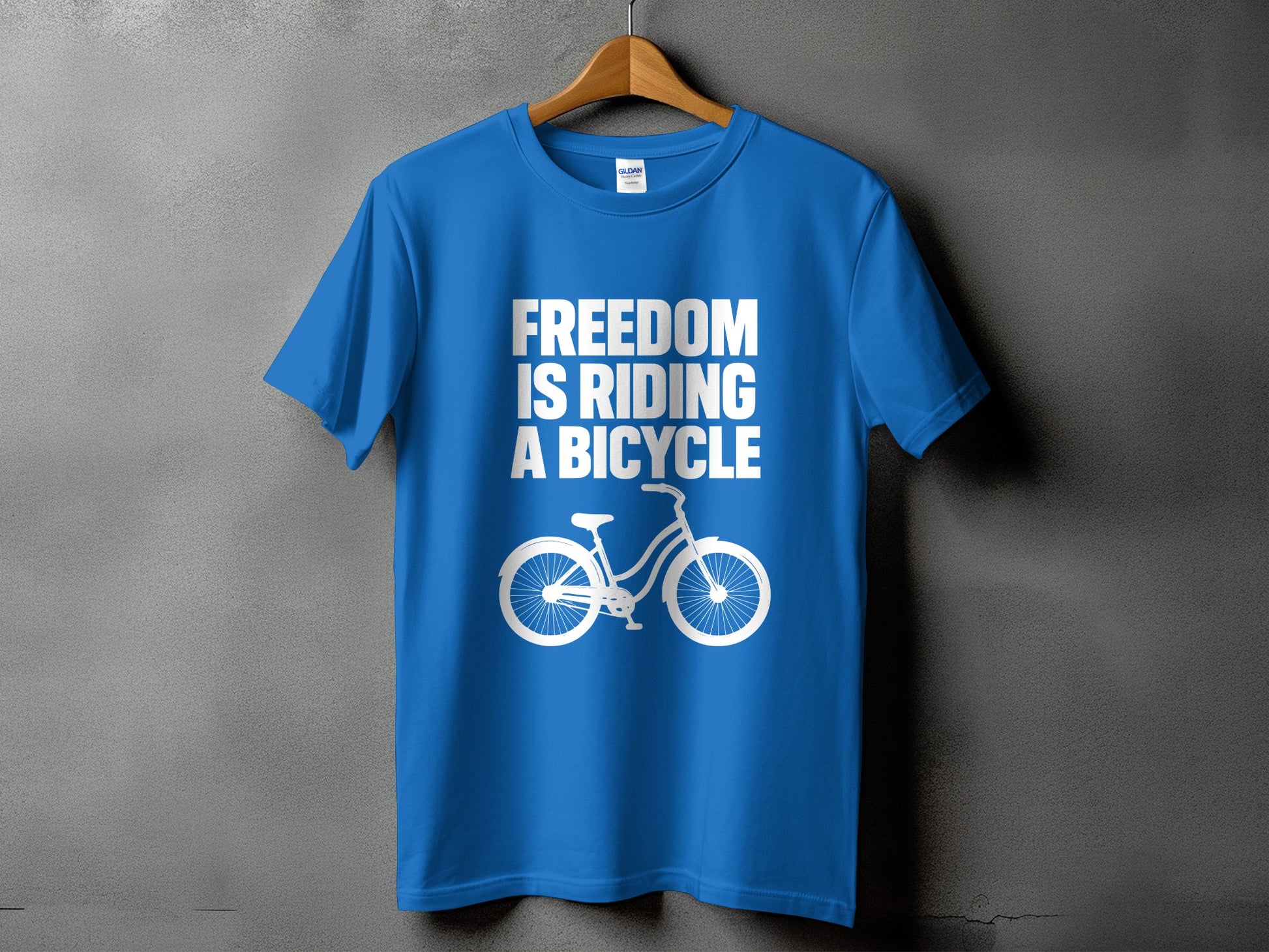 Freedom Is Riding A Bicycle T-Shirt product type