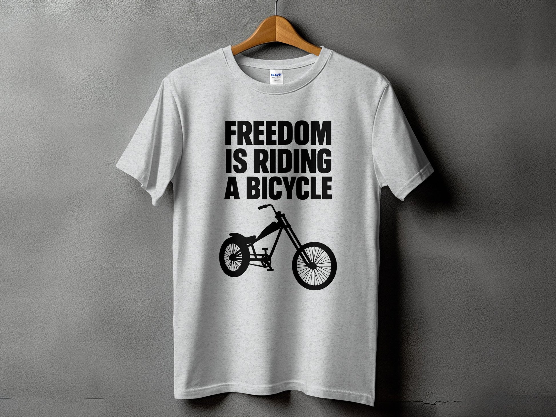Freedom Is Riding A Bicycle T shirt product type