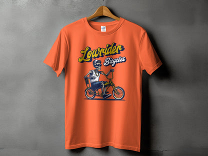 Lowrider Bicycles Graphic Print Cotton T-Shirt product