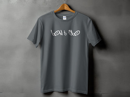 Low and Slo Cool Gray Graphic Tee product type