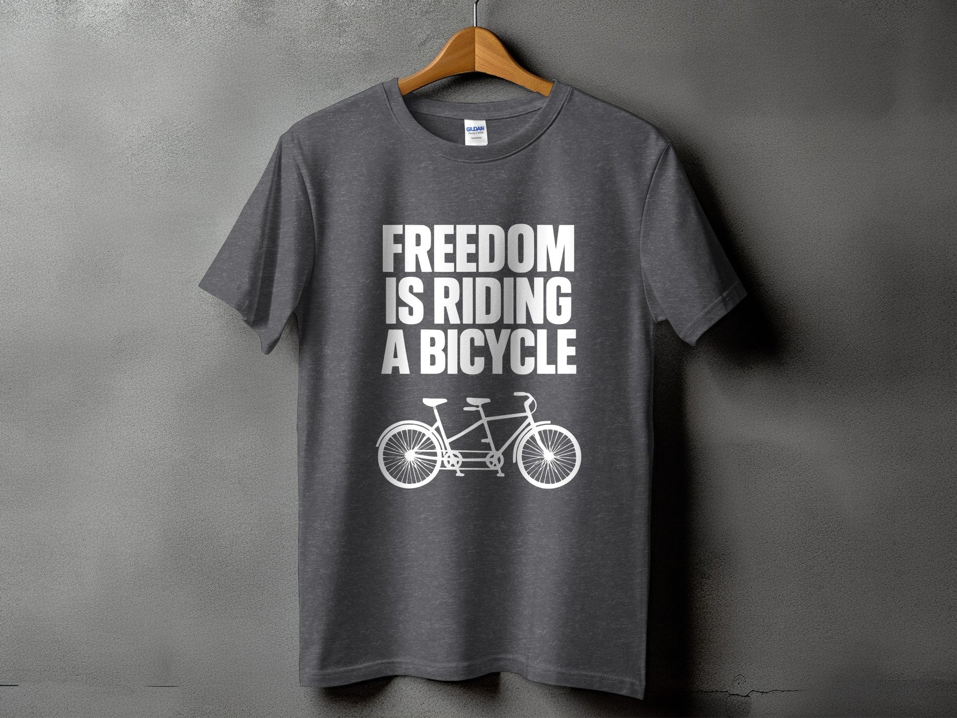 Freedom Is Riding A Bicycle T-shirt product