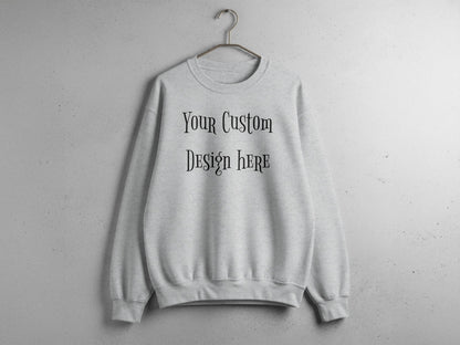 Personalized Custom Design Unisex Crewneck Sweater product type