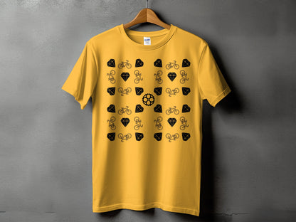 Bicycle Diamond Pattern Graphic Tee product type