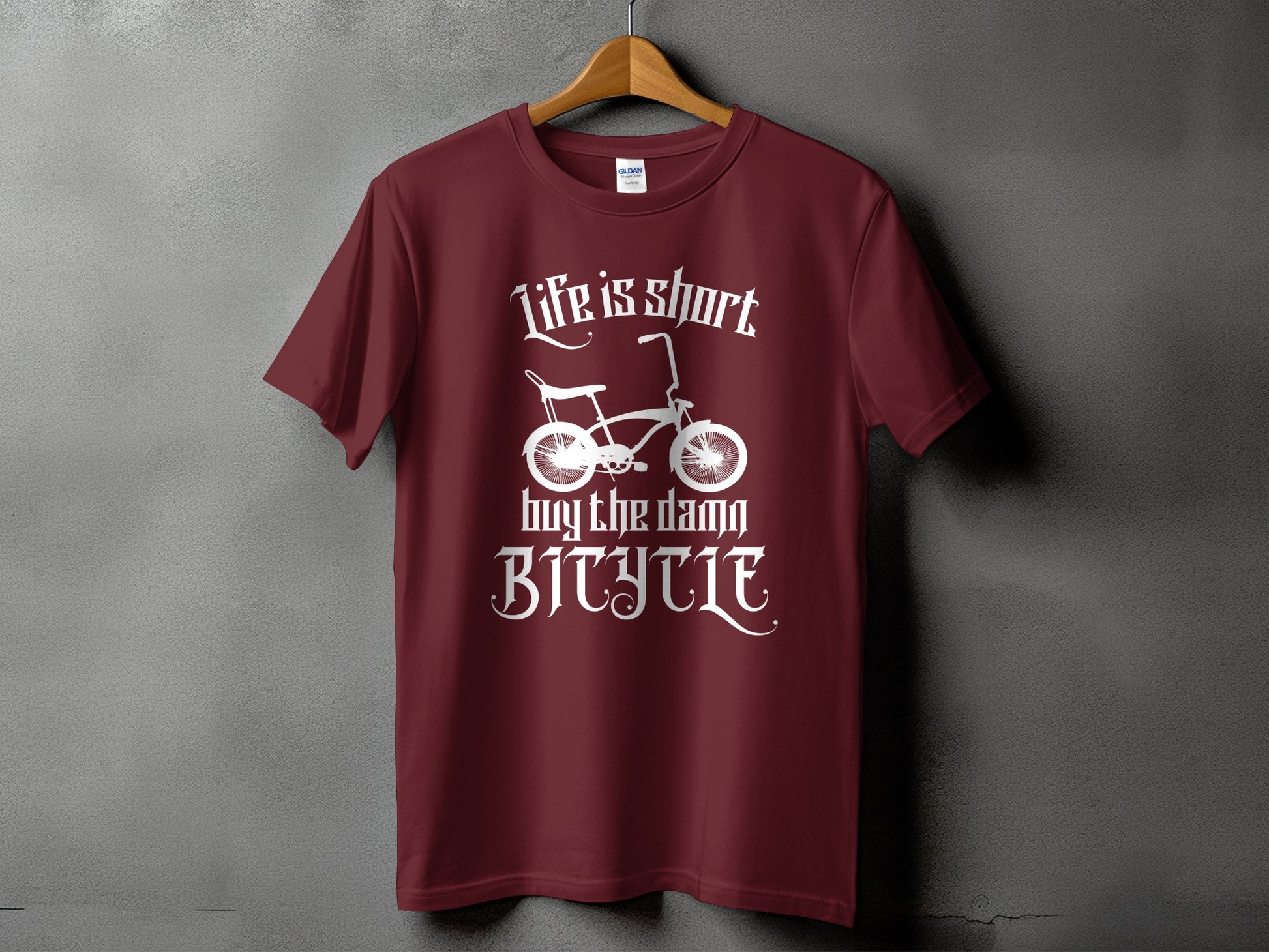 Life Is Short Buy the Damn Bicycle product type