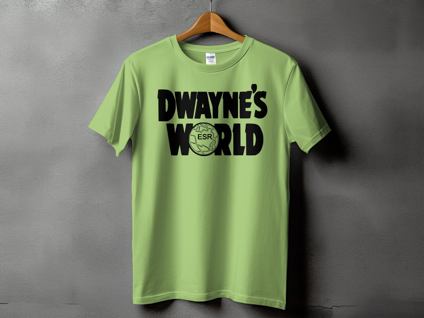 Dwayne's World Graphic Print Casual T-Shirt product