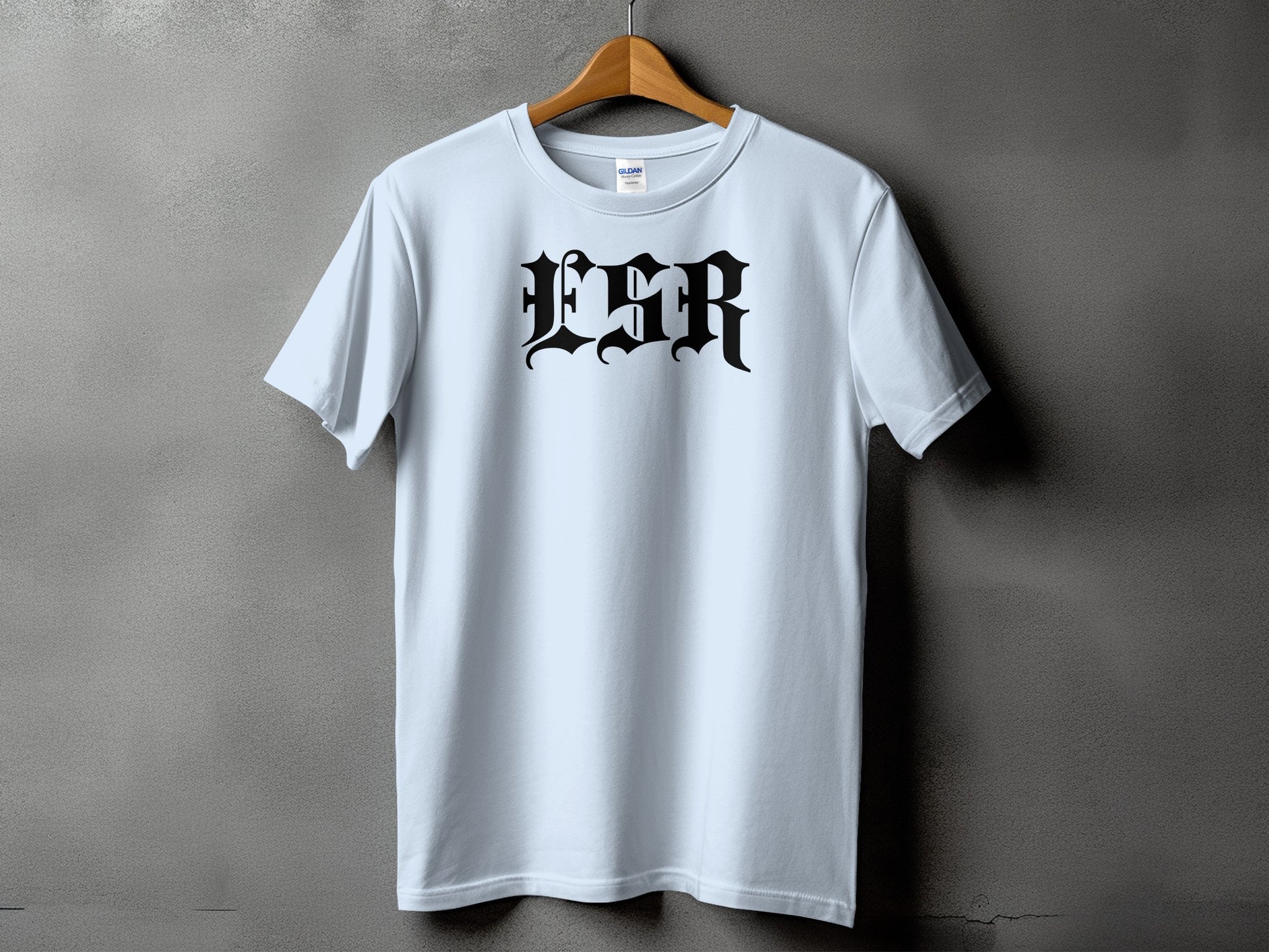 Stylish White T-shirt with Bold FSR Design product type