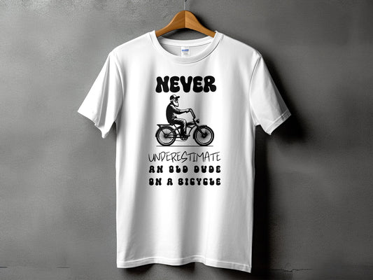 Never Underestimate an Old Dude on a Bicycle product type