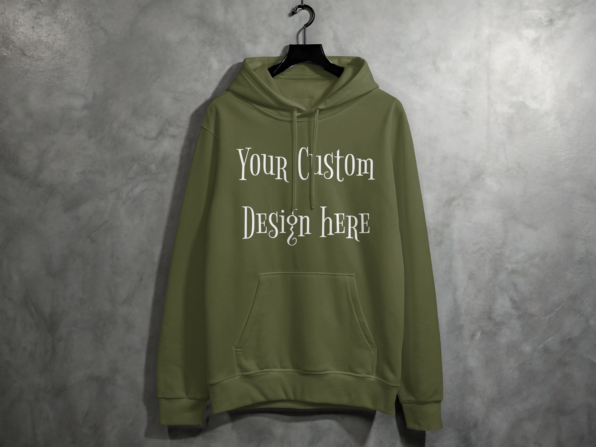 Personalized Hooded Sweatshirt Your Custom Design Product