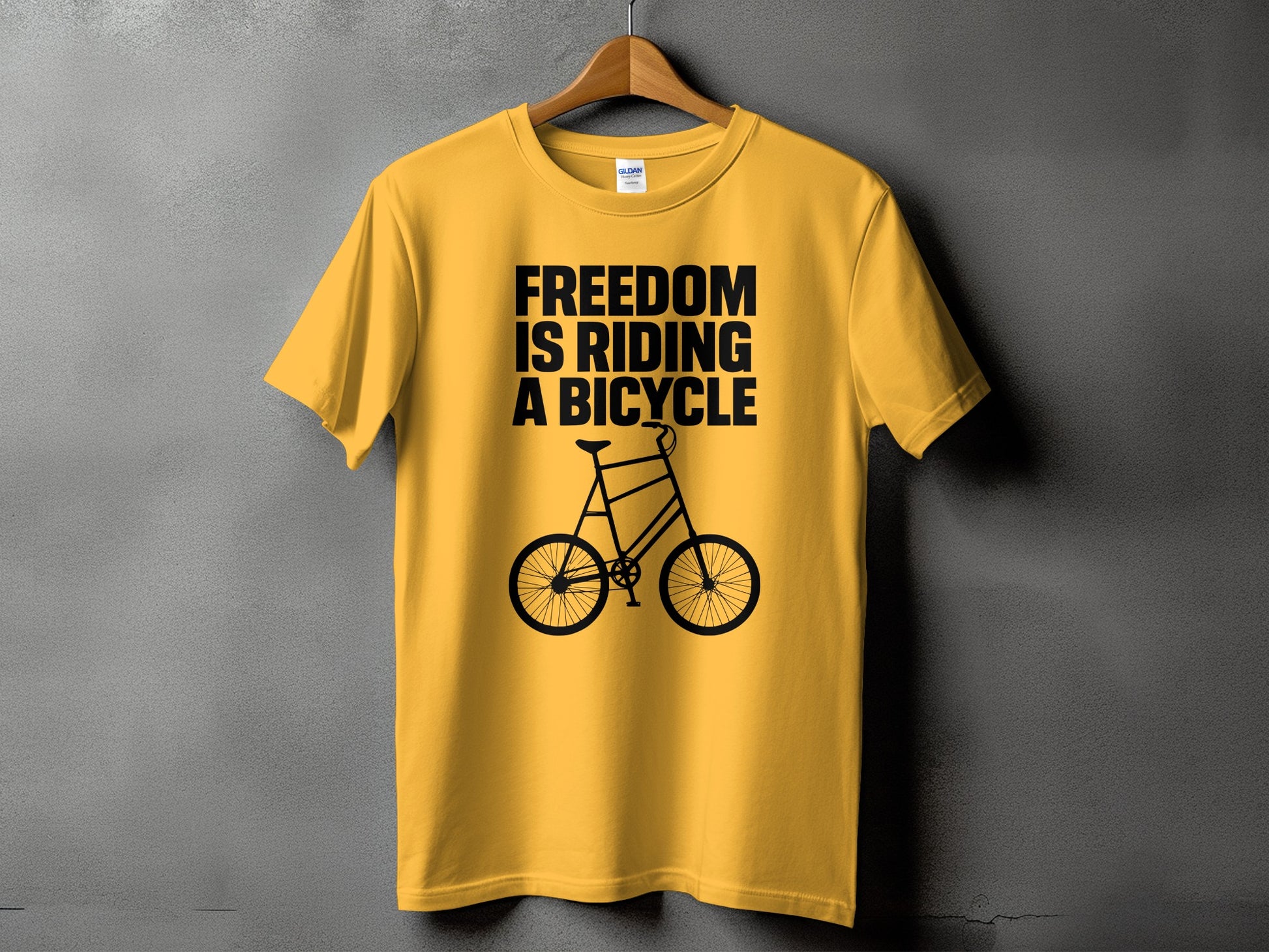 Freedom Is Riding A Bicycle T-Shirt product