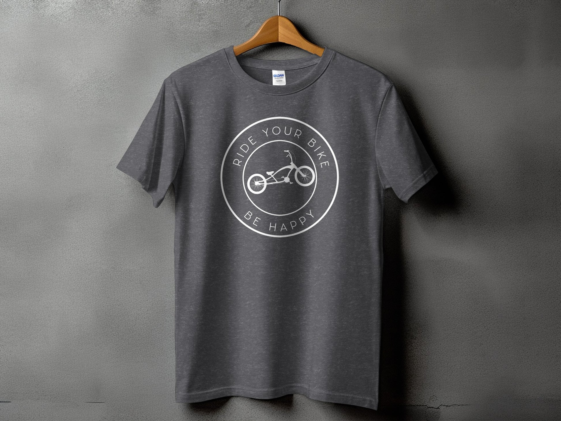 Ride Your Bike Be Happy Graphic T-Shirt product