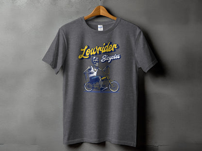 Lowrider Bicycles Skeleton Printed T-Shirt product type