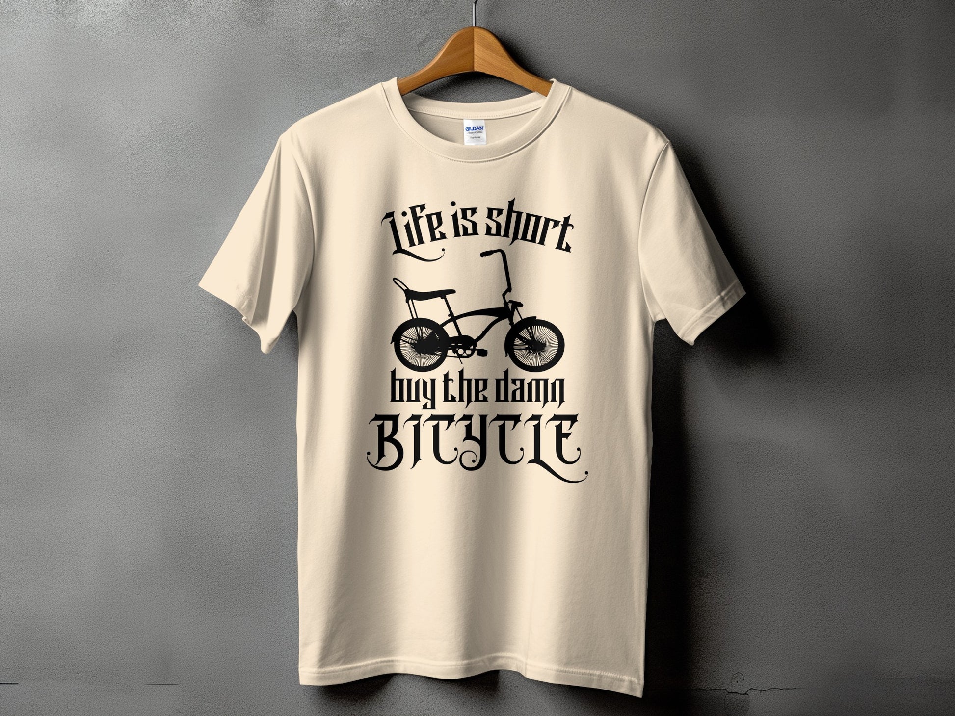 Life is Short Buy the Damn Bicycle product type