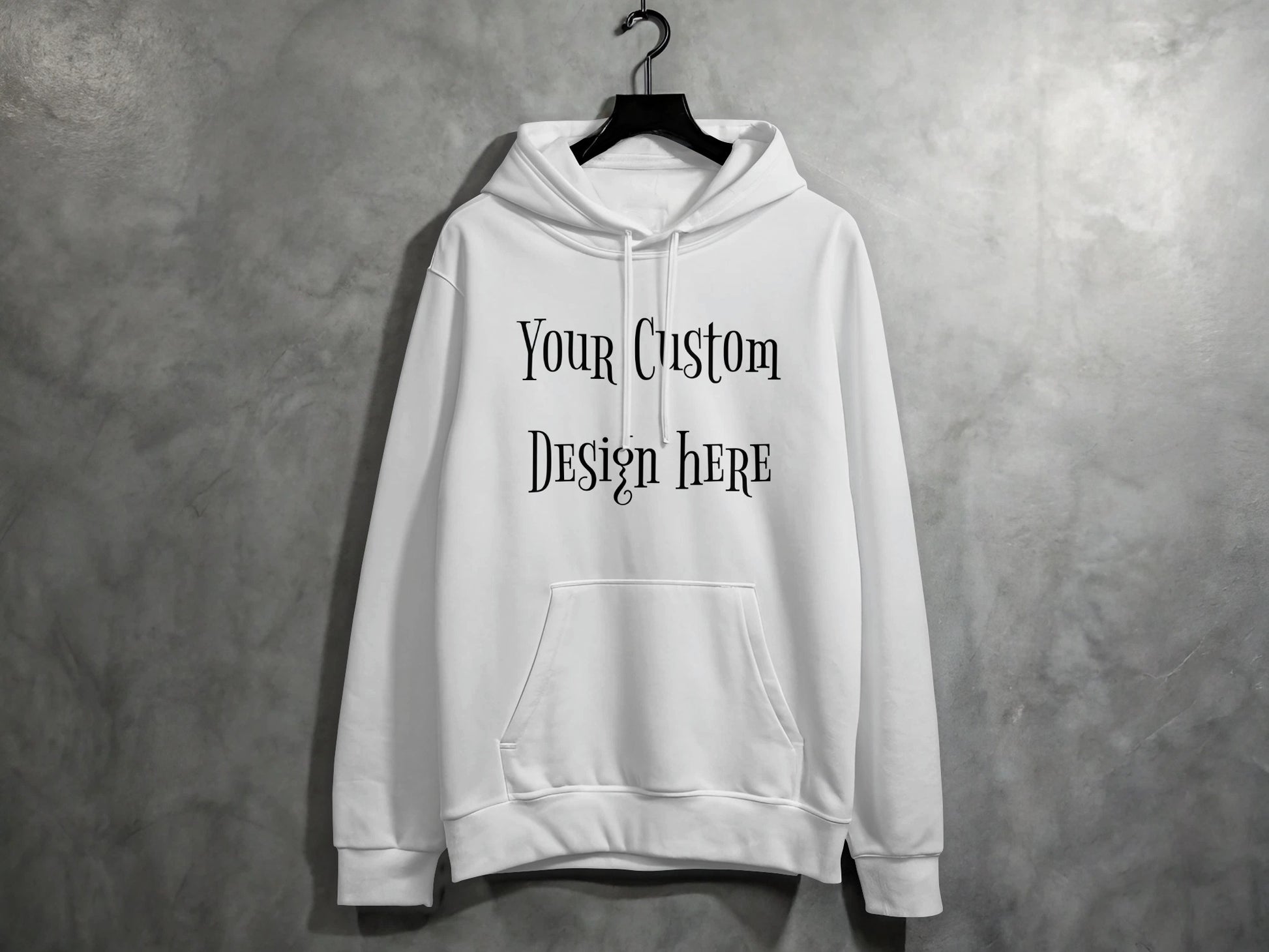 Your Custom Design Here Unisex Hoodie product type