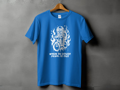 When In Doubt Pedal It Out Graphic T-Shirt product type