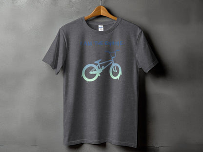 Ride The Bicycle Graphic Cycling Themed T-Shirt product type