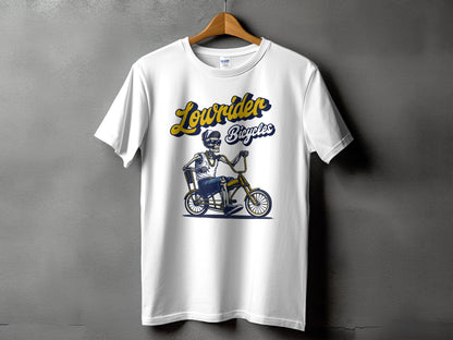 Lowrider Bicycles Cool Skeleton Graphic Tee product type