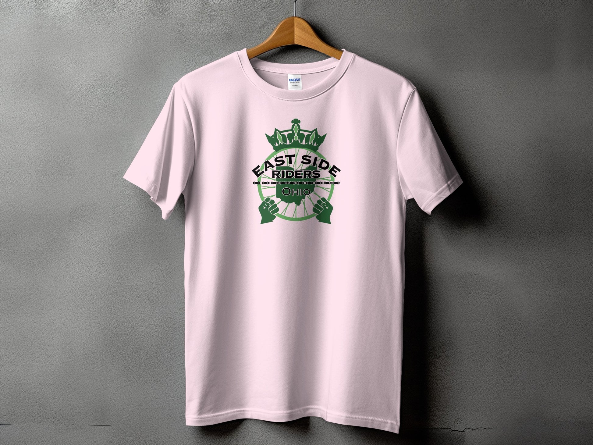 East Side Riders Graphic Design T-Shirt product type