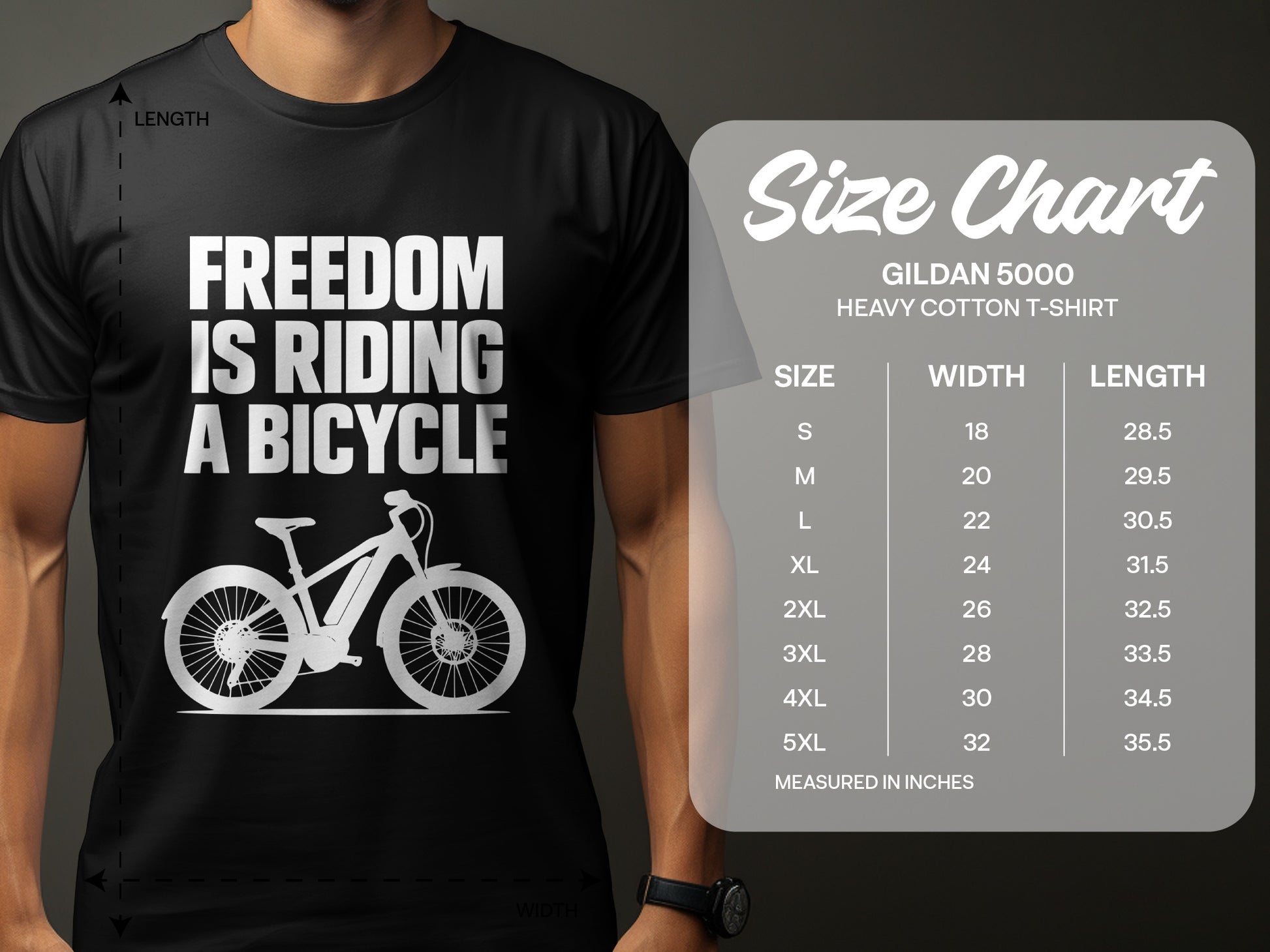 Freedom Is Riding a Bicycle T-shirt product type