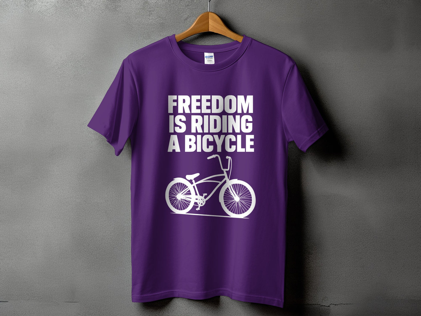 Freedom Is Riding a Bicycle T-Shirt product