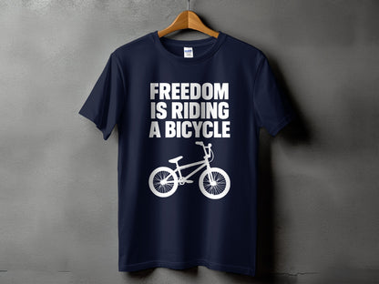 Freedom Is Riding A Bicycle T-Shirt product