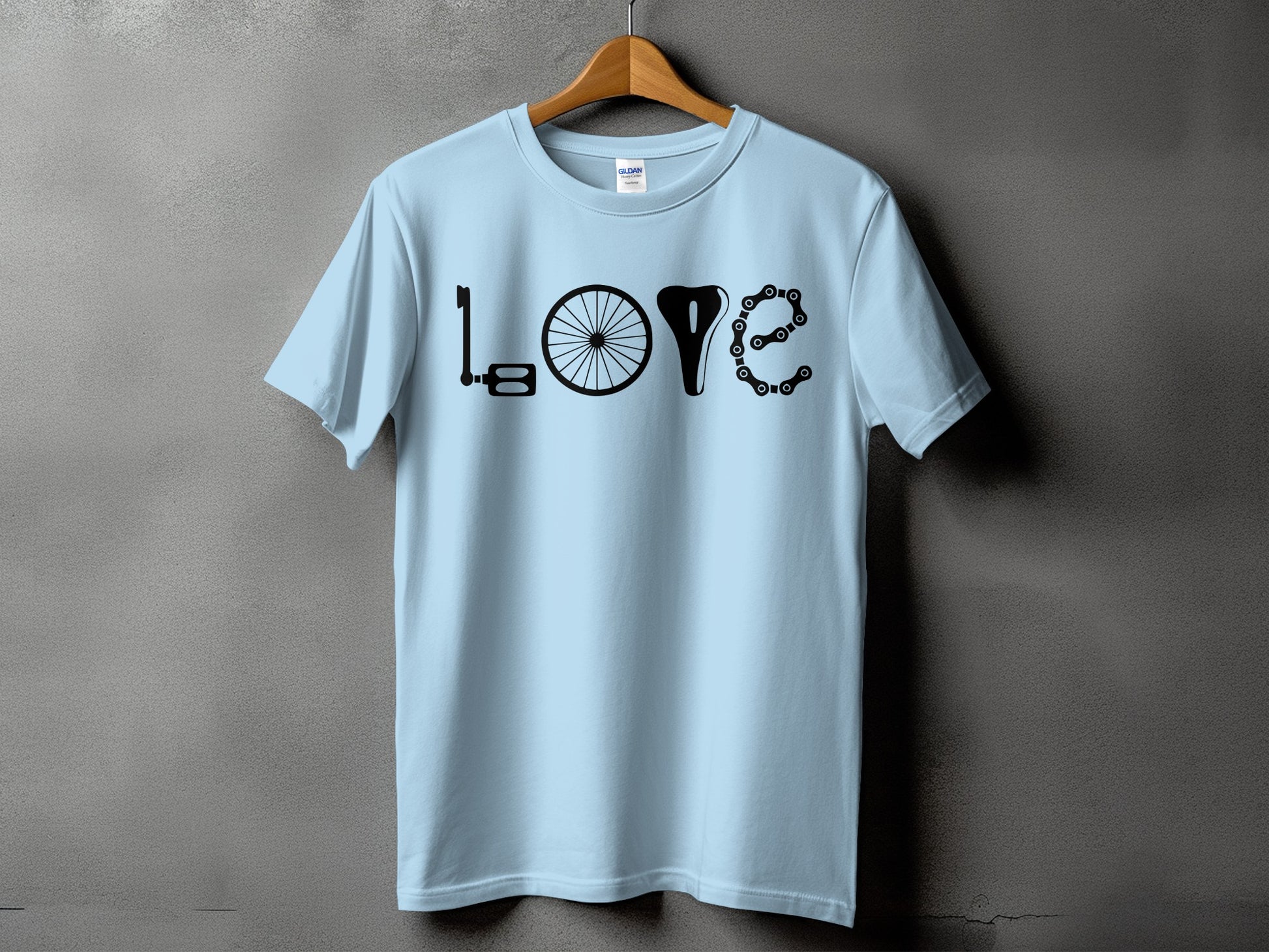 Love Bicycle Components Cool Graphic T Shirt product