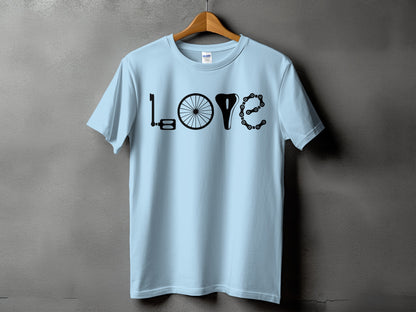 Love Bicycle Components Cool Graphic T Shirt product