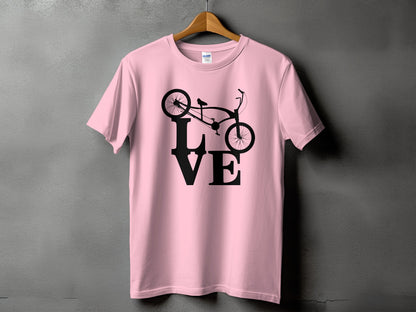 Bicycle Love Pink Casual Wear T-shirt product type