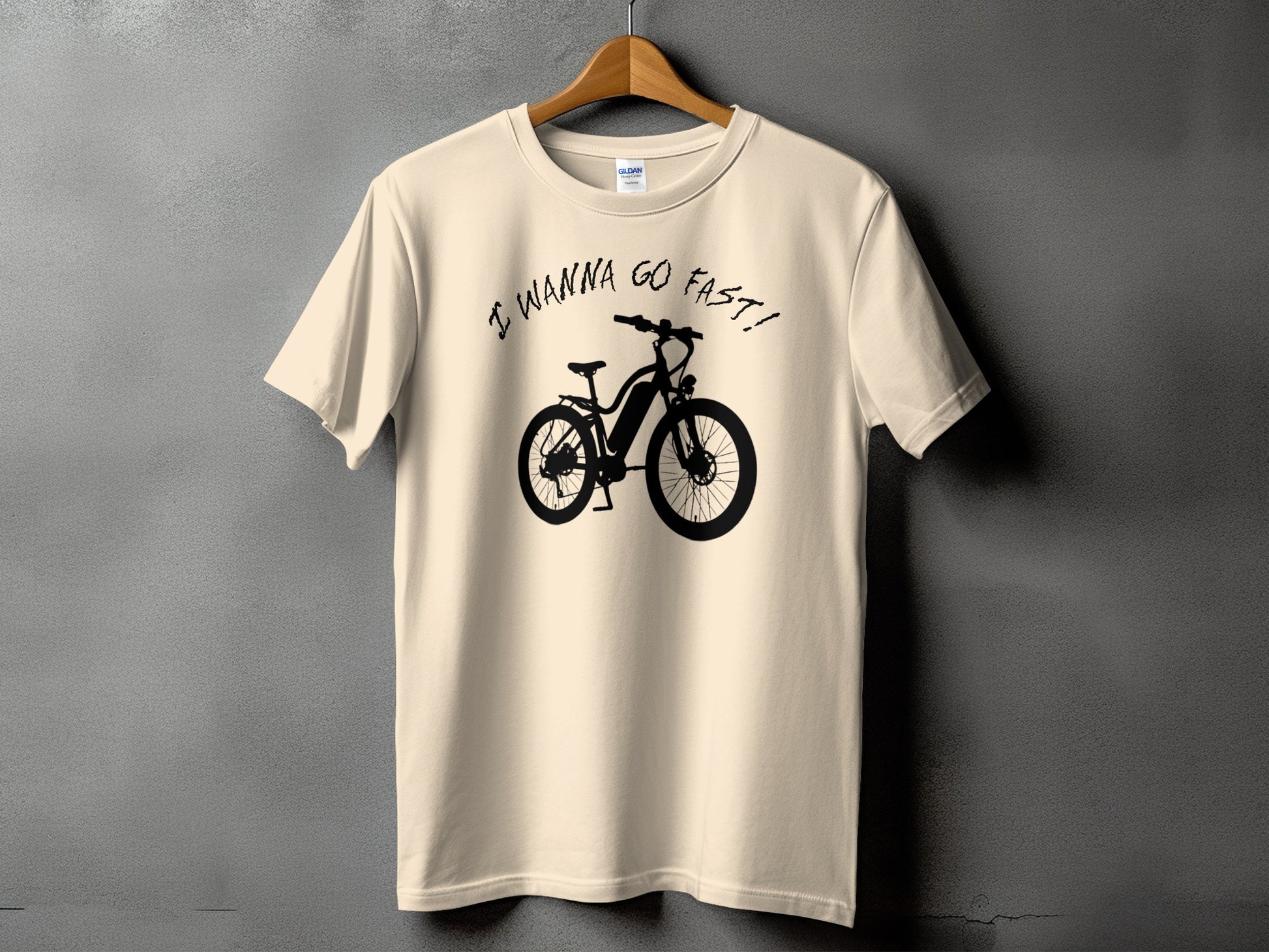 I Wanna Go Fast Bike Rider T-Shirt product type