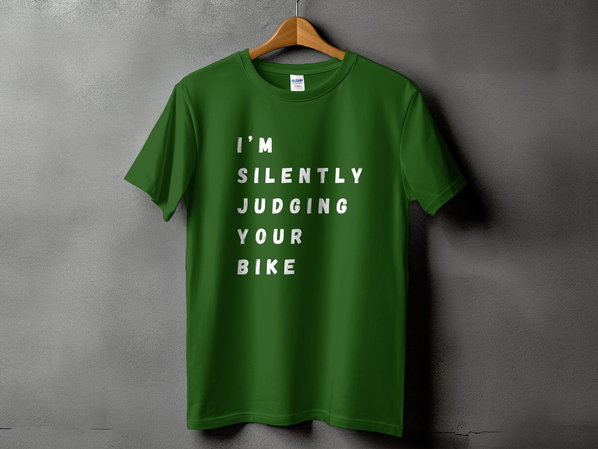 I'm Silently Judging Your Bike T-Shirt product type