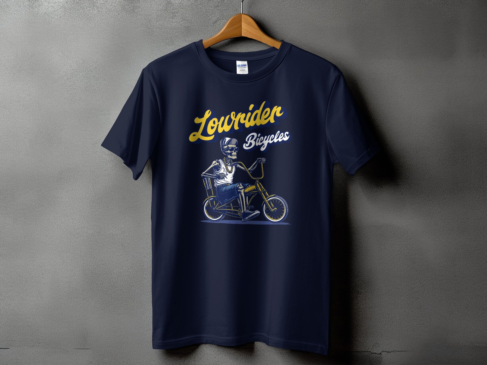 Lowrider Bicycles Graphic Print Casual T-shirt product