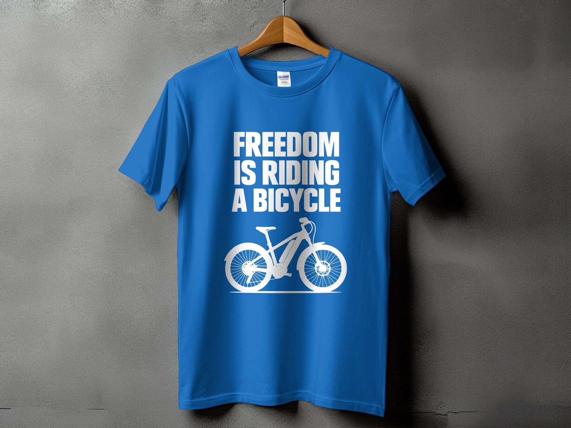 Freedom is Riding a Bicycle T-Shirt product type