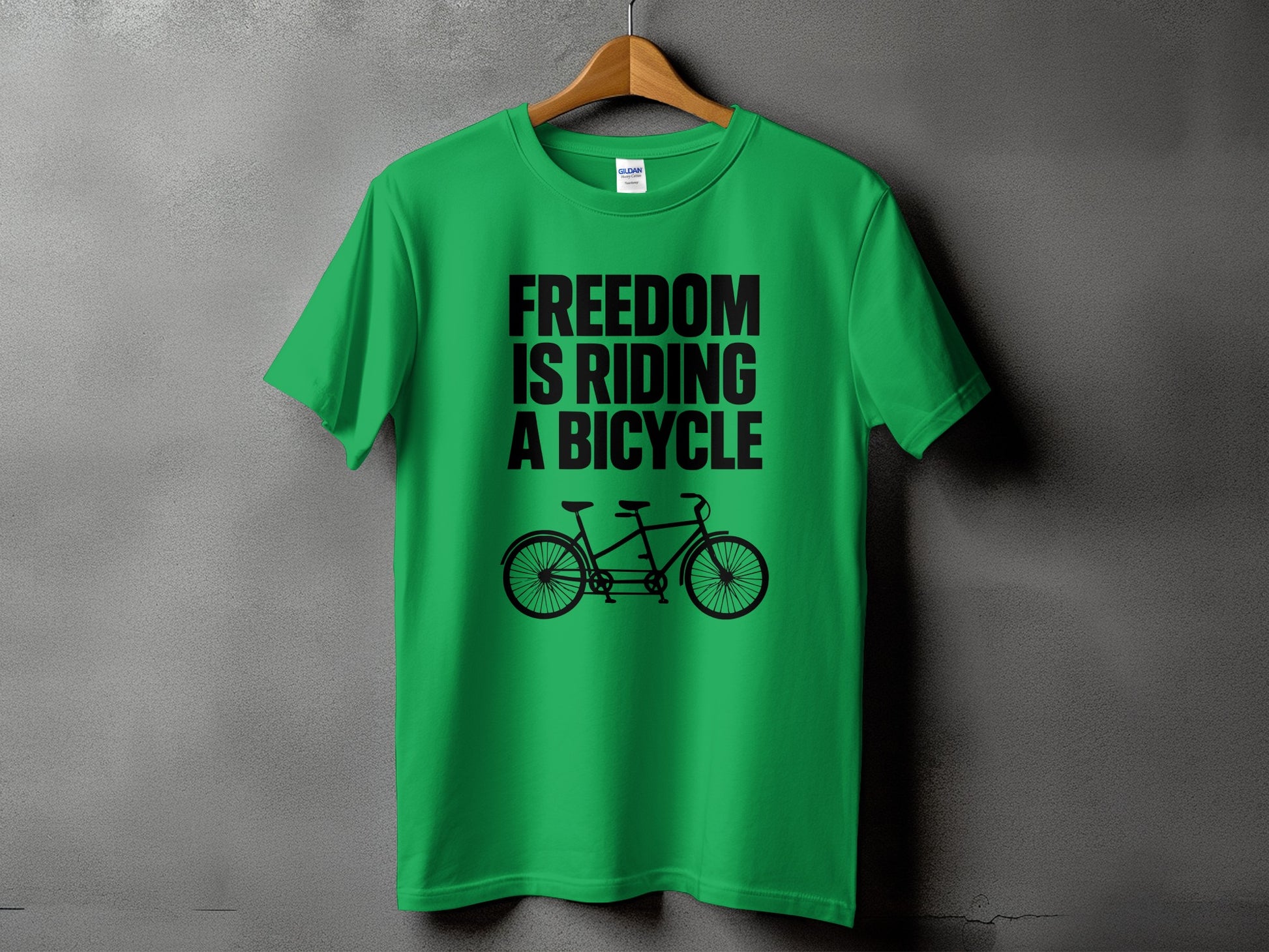 Freedom Is Riding A Bicycle T-shirt product type