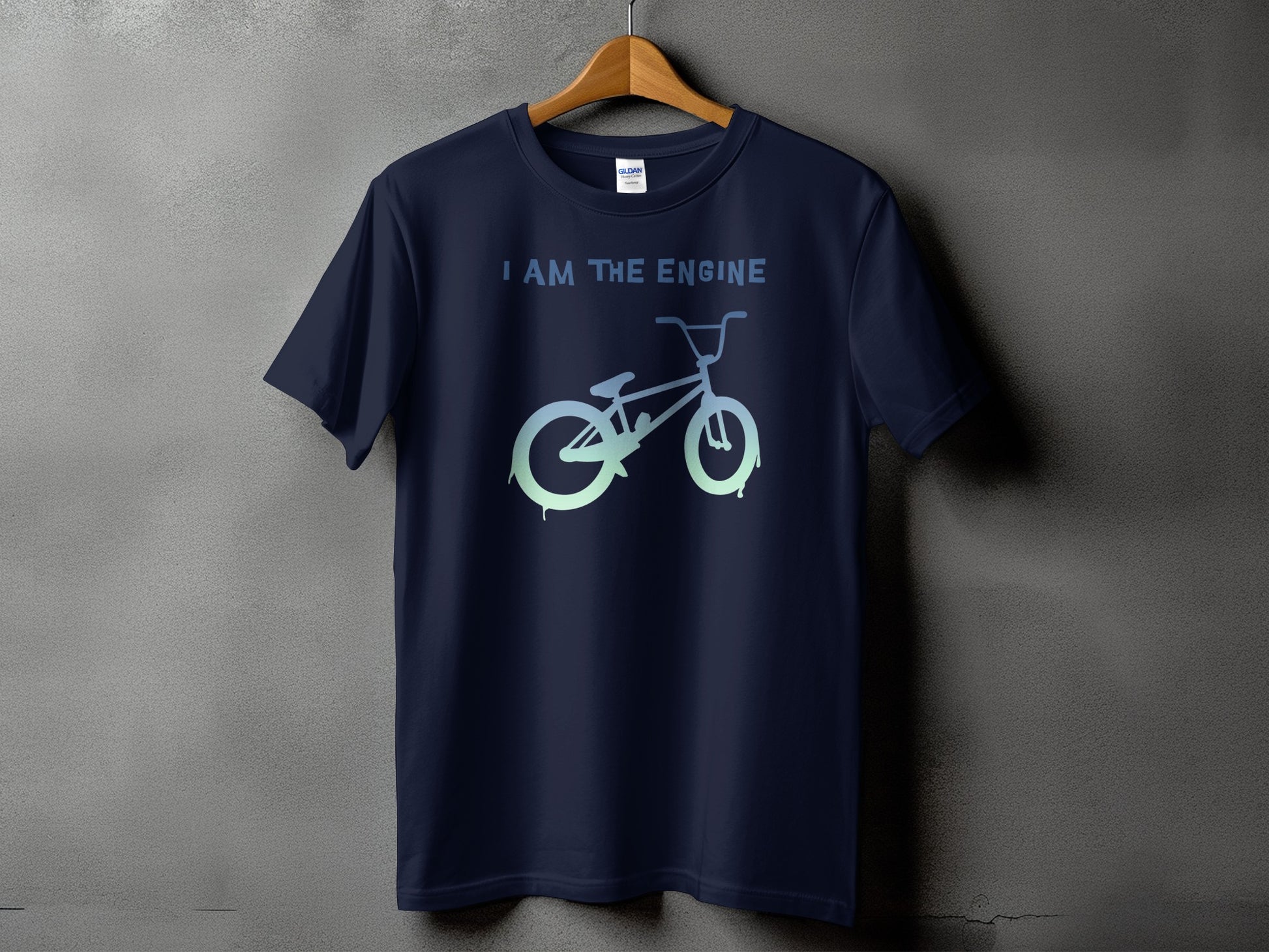 I Am The Engine Bicycle T-Shirt Unique Product Type