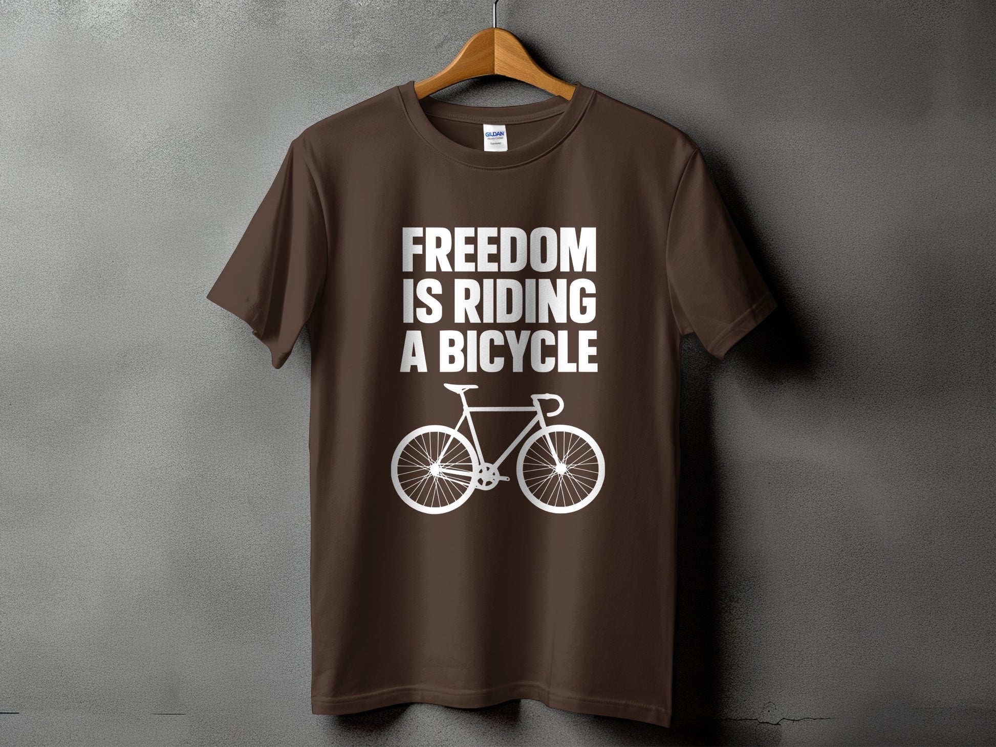 Freedom is Riding a Bicycle T-shirt product