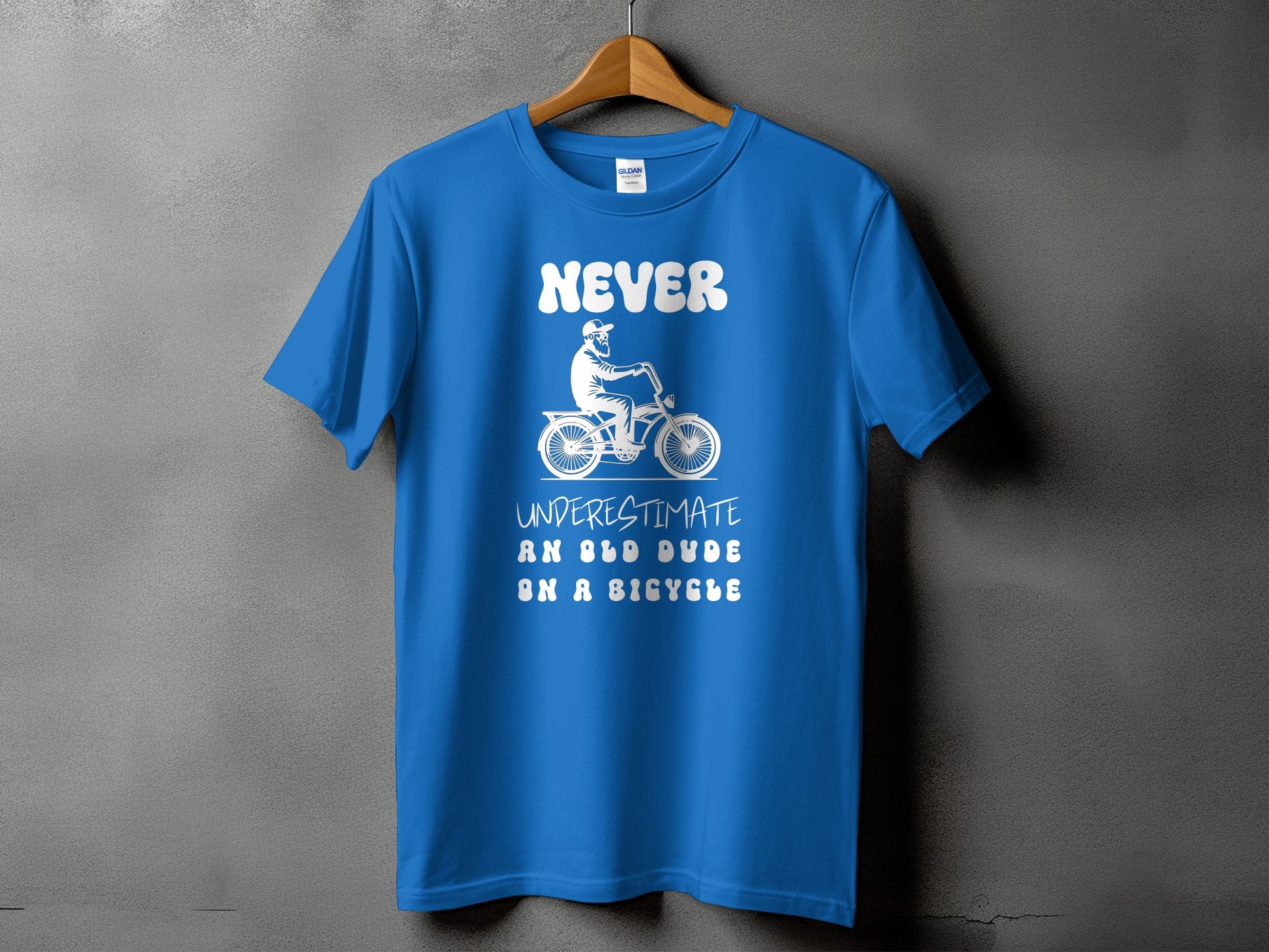 Never Underestimate An Old Dude On A Bicycle product type